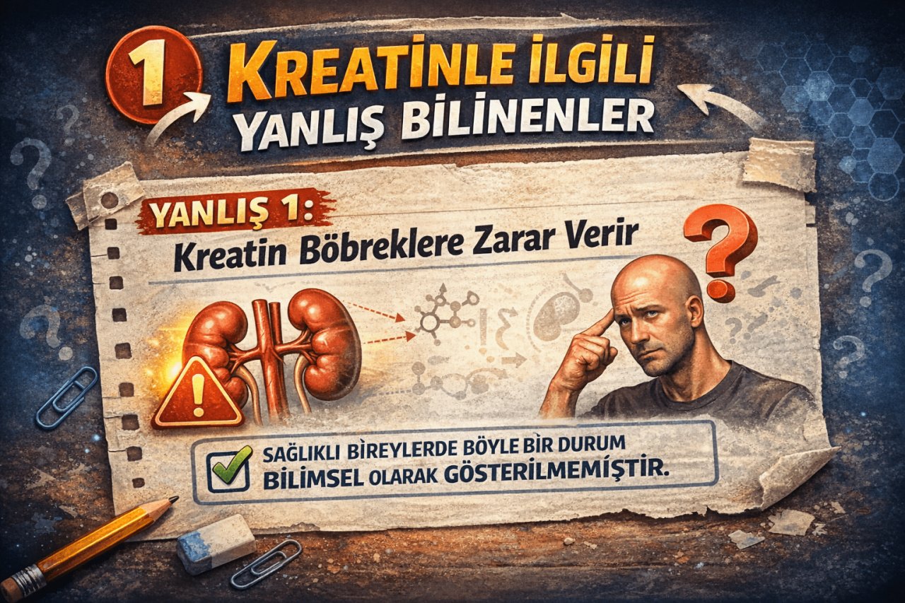 Kreatinle İlgili Yanlış Bilinenler- 1