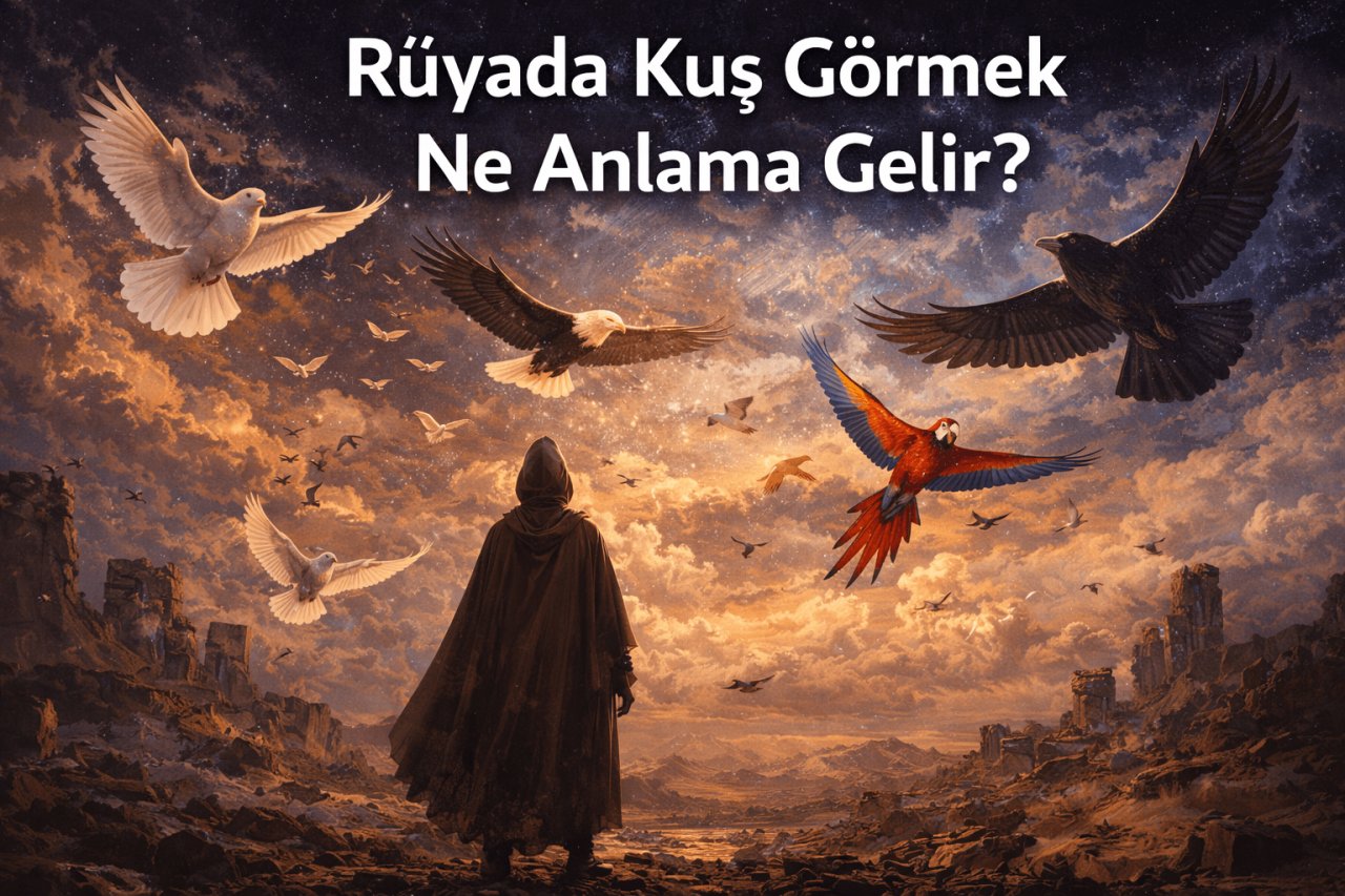 Rüyada Kuş Görmek Ne Anlama Gelir? Uçan, Renkli ve Farklı Kuş Yorumları
