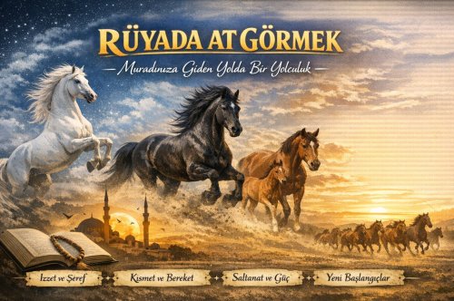 Rüyada At Görmek Ne Anlama Gelir ?