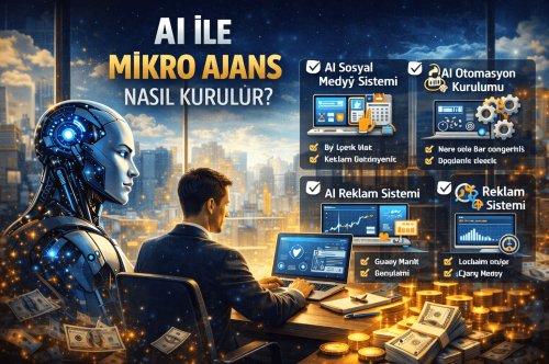 AI ile Mikro Ajans Nasıl Kurulur? (Adım Adım Gerçek Rehber)
