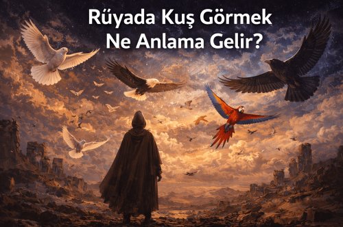 Rüyada Kuş Görmek Ne Anlama Gelir? Uçan, Renkli ve Farklı Kuş Yorumları